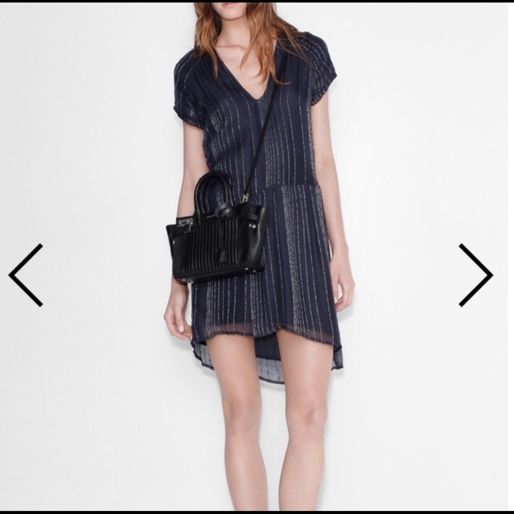 New with tags navy and gold Zadig & Voltaire